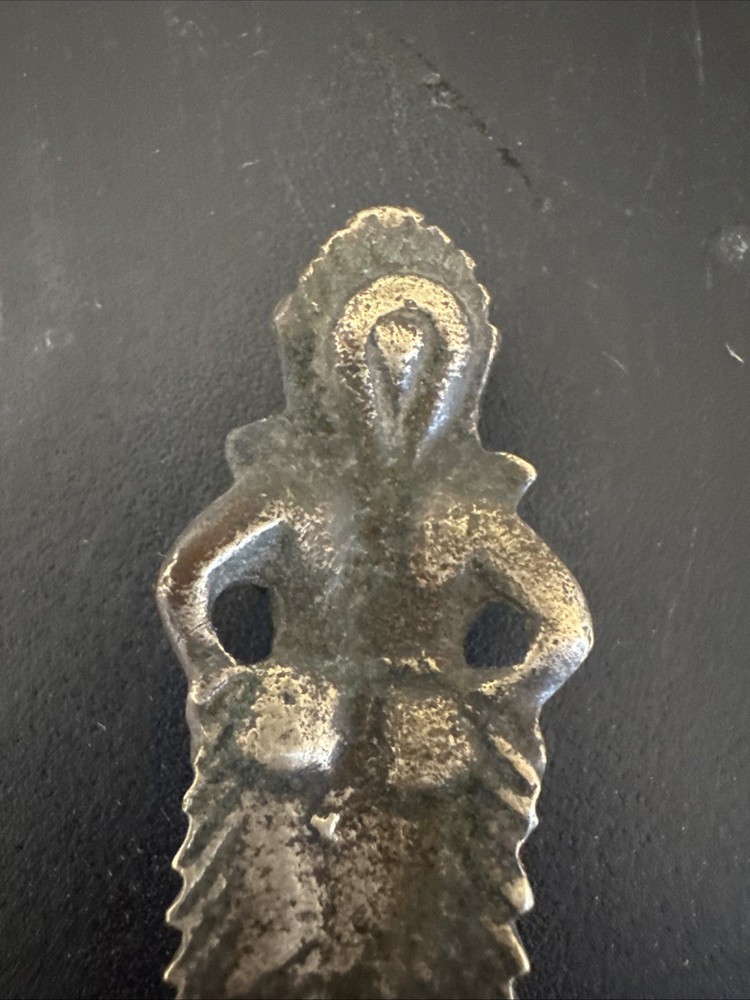 Nice Brass Indian Deity Figure - Pocket Amulet