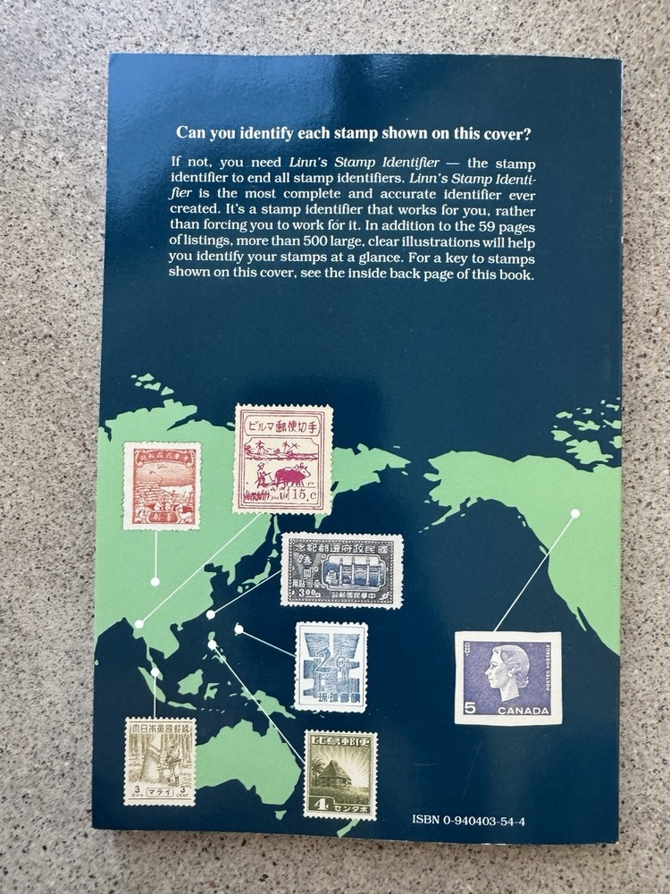 Linns Stamp Identifier 1997 5th Printing Guide World Stamp Identification