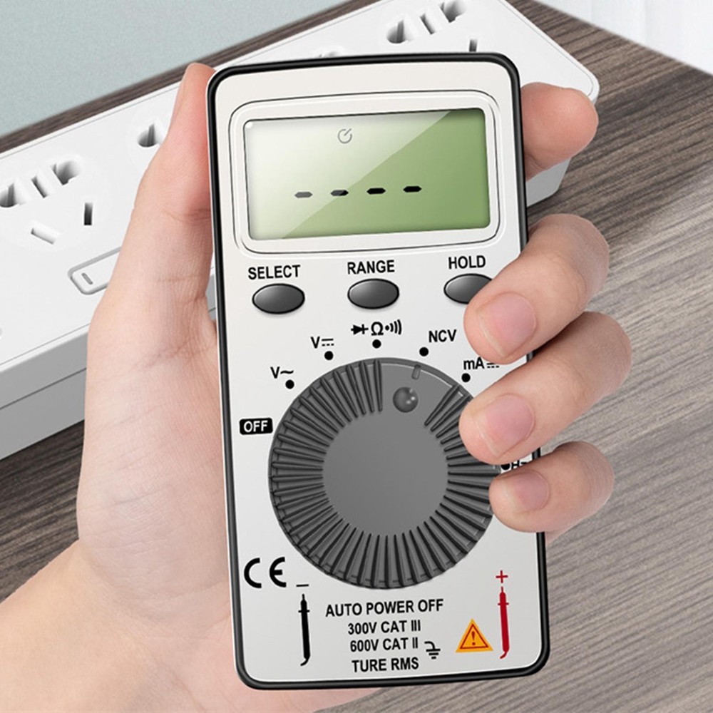 Digital Multimeter DC AC Voltmeter Professional Easy to Use Multifunctional