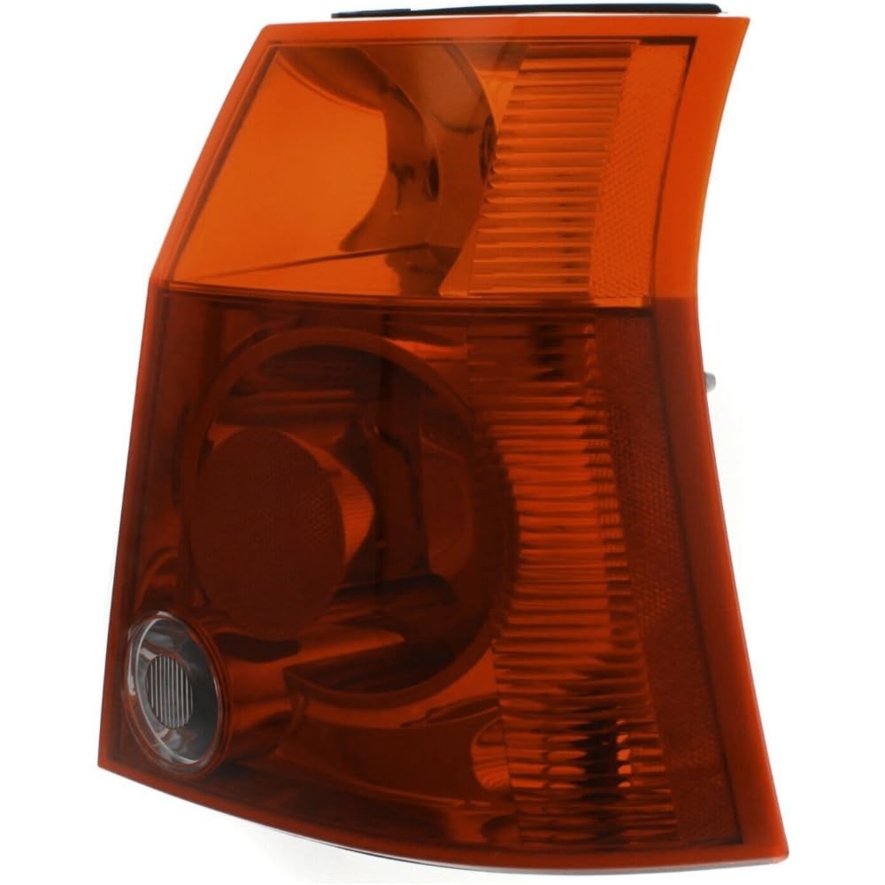 Passenger Side Tail Light Without Bulb Pacifica 2004-2008 Red Clear Amber