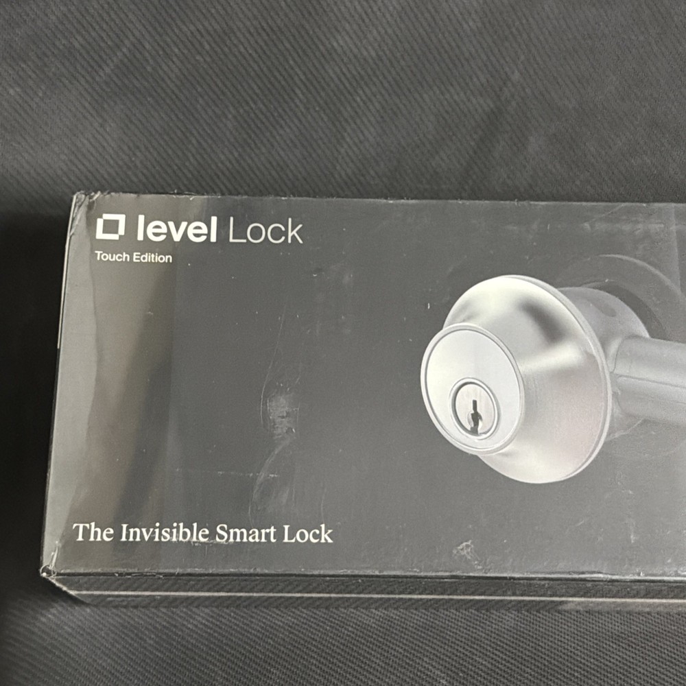 Level Lock Touch Edition Smart Lock Bluetooth Apple HomeKit Ring Compatible SEAL