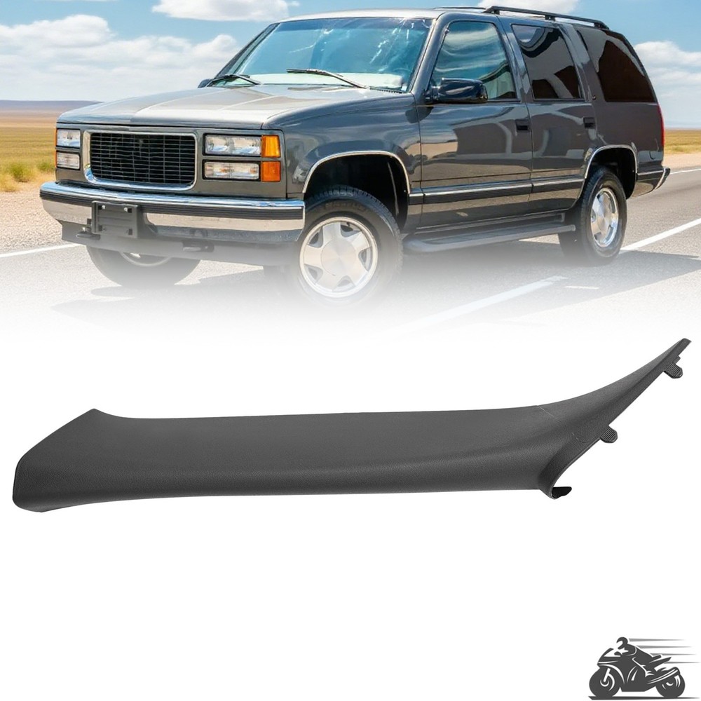 For Chevy Silverado/GMC Sierra 99-07 Driver Dark Gray Windshield A Pillar Trim