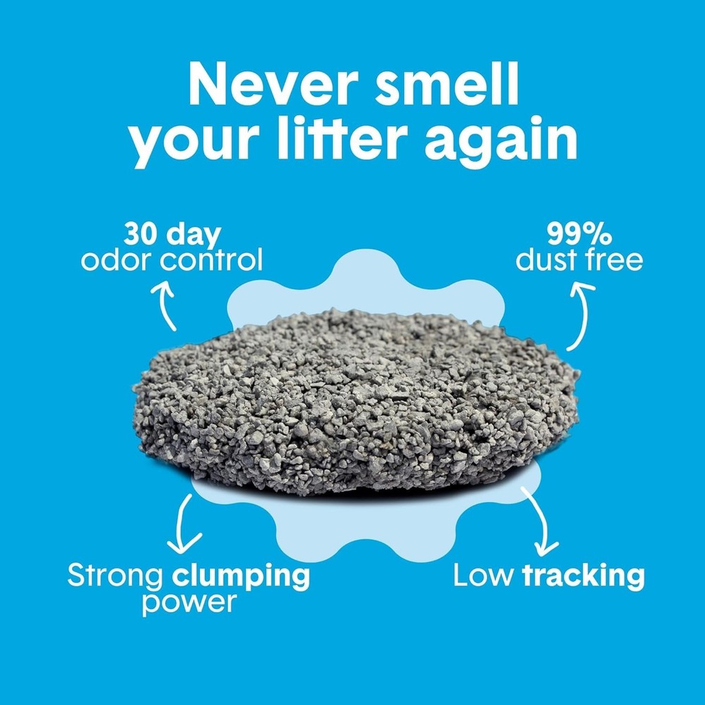 Boxie 30-Day Odor Control Clumping Cat Litter 40 lb=