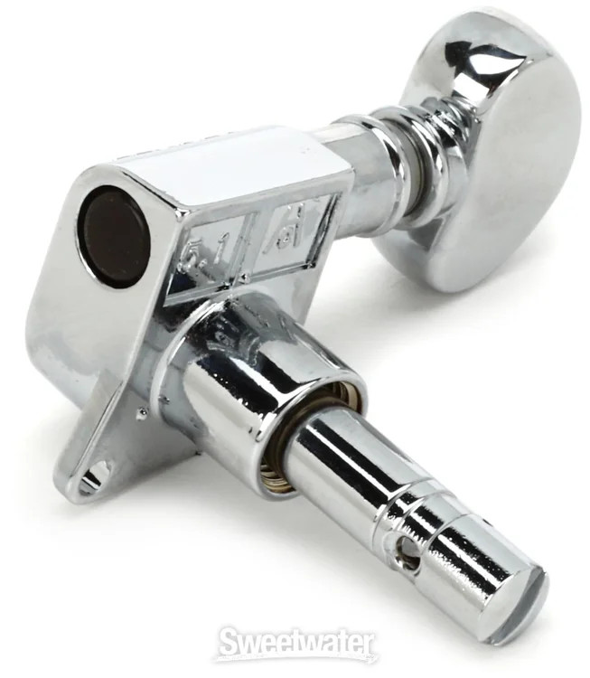Grover 406C Mini Locking Rotomatic Tuners - 3+3 - Chrome