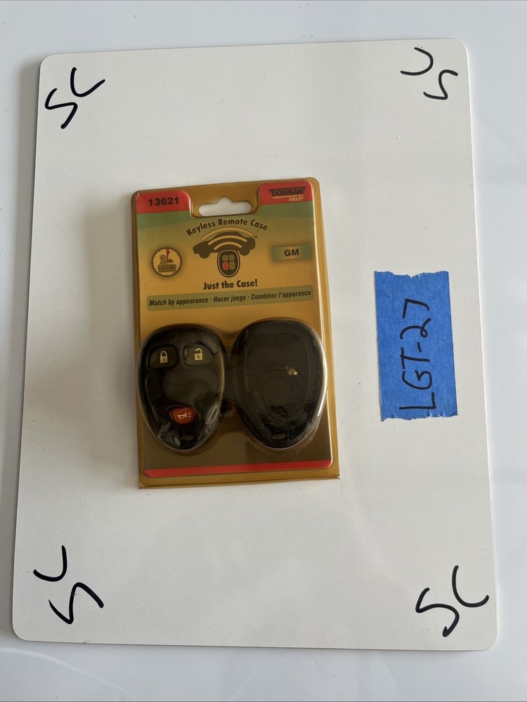 Dorman HELP! 13621 Keyless Remote Case For Various GM Models