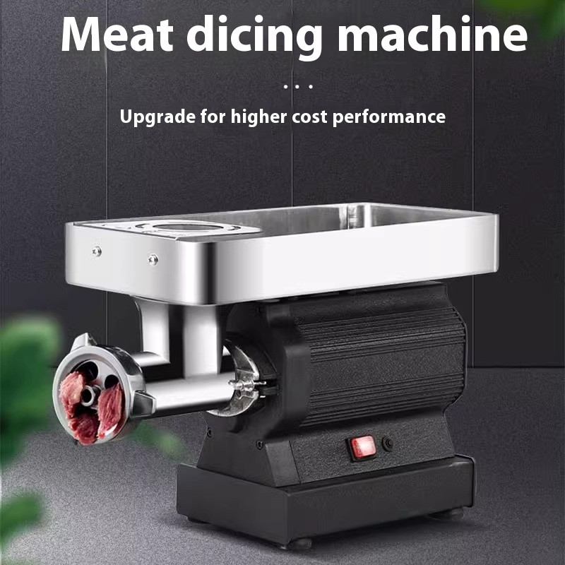Automatic Barbecue Meat Cutting Machine Small Meat Cubes Cutting Machine