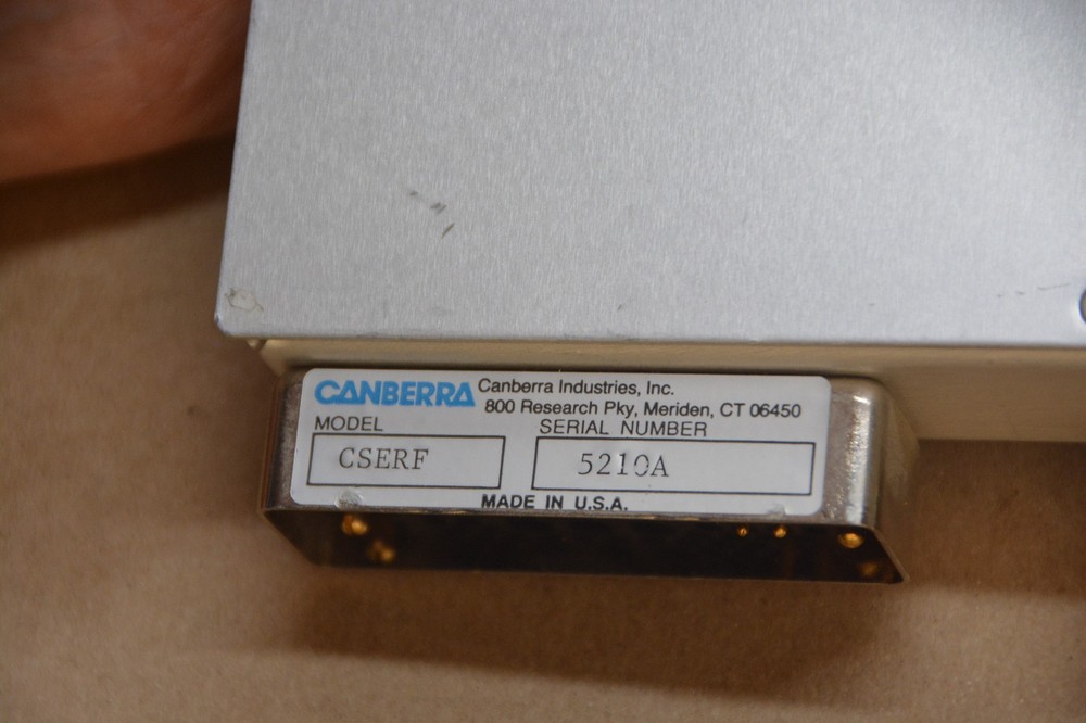 CANBERRA MODEL CSERF 1654 REFRENCE PULSER NIM BIN MODULE, EXC. COND., TESTED