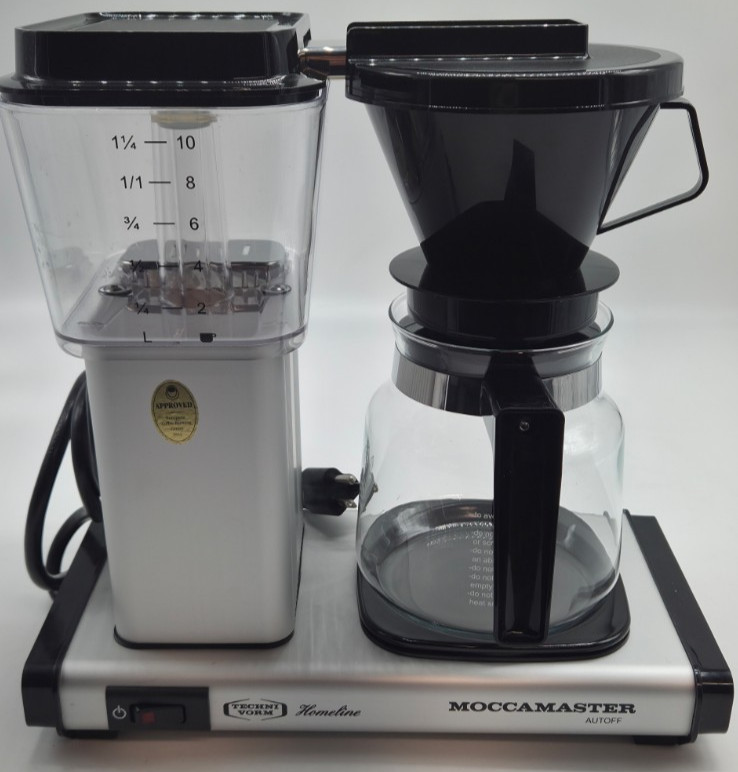 Technivorm-Moccamaster KB-741 10-Cup Filter Coffee Machine - Silver 59712