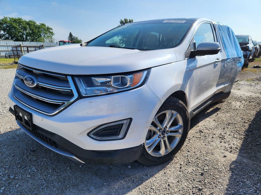 2017-2018 Ford Edge Control Panel 8.0" Screen Opening w/Heated, Cooled Seat