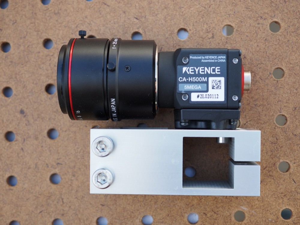KEYENCE CA-H500M 5MP VISION SYSTEM CAMERA INDUSTRIAL WITH LENS