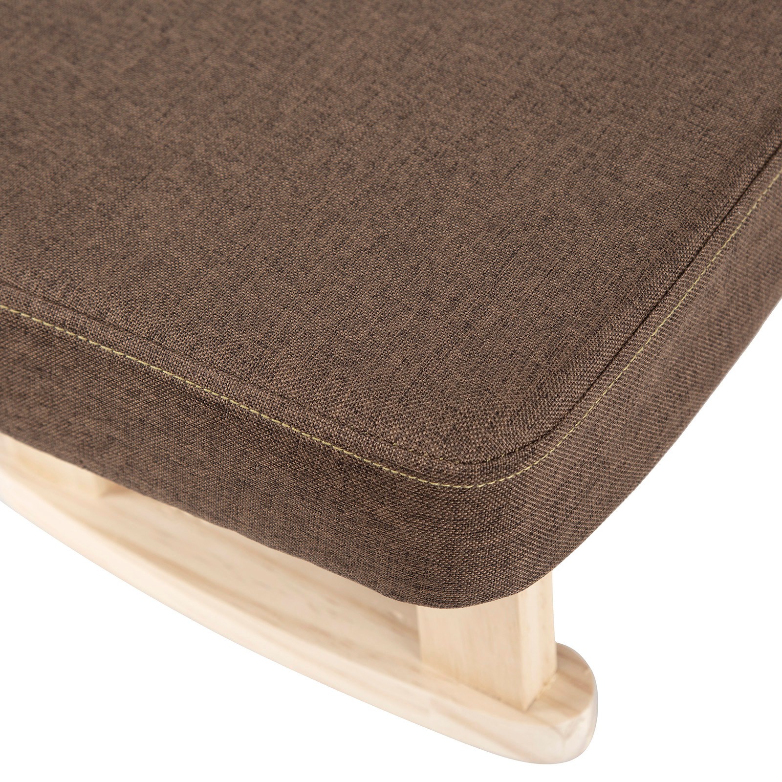 Rectangle Shoe Changing Retro Small Stool Sofa Stool Padded Pouffe Chair