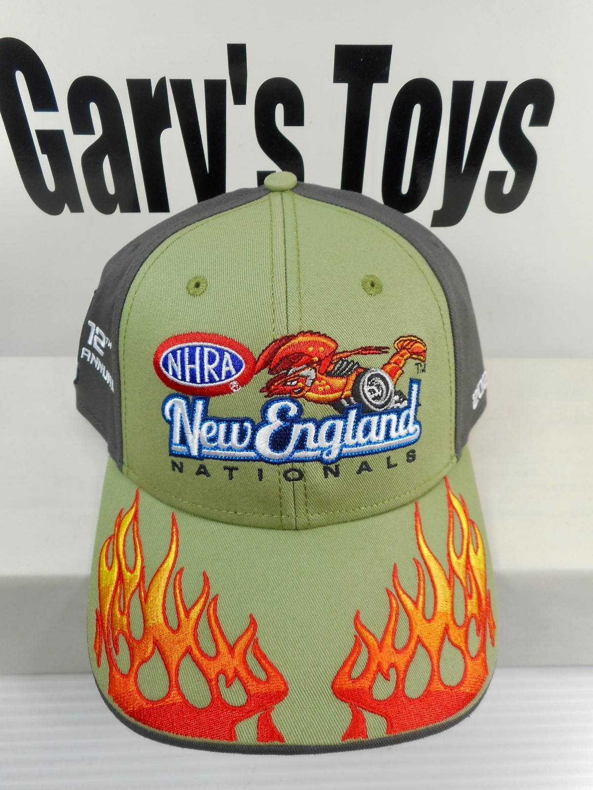 NHRA DRAG RACING OFFICIAL 2025 NEW ENGLAND NATIONALS EVENT HAT