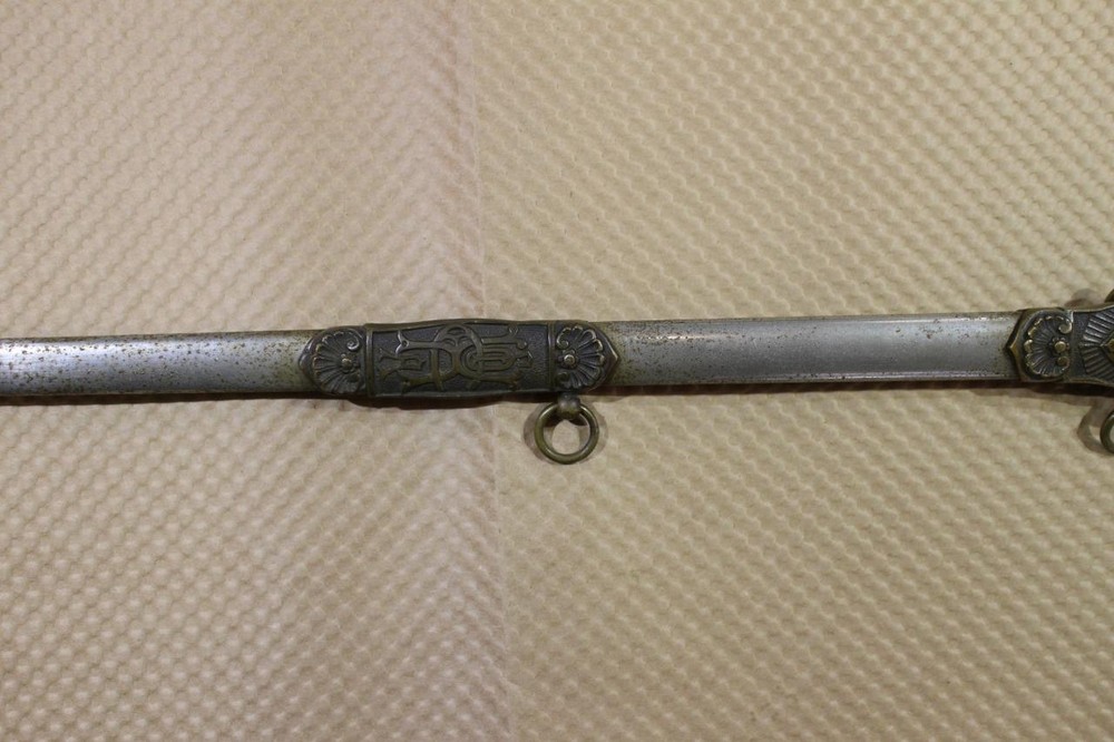 vintage ceremonial sword