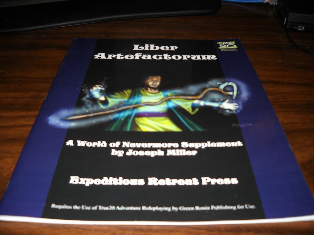 True 20: Nevermore: Liber Artefactorum