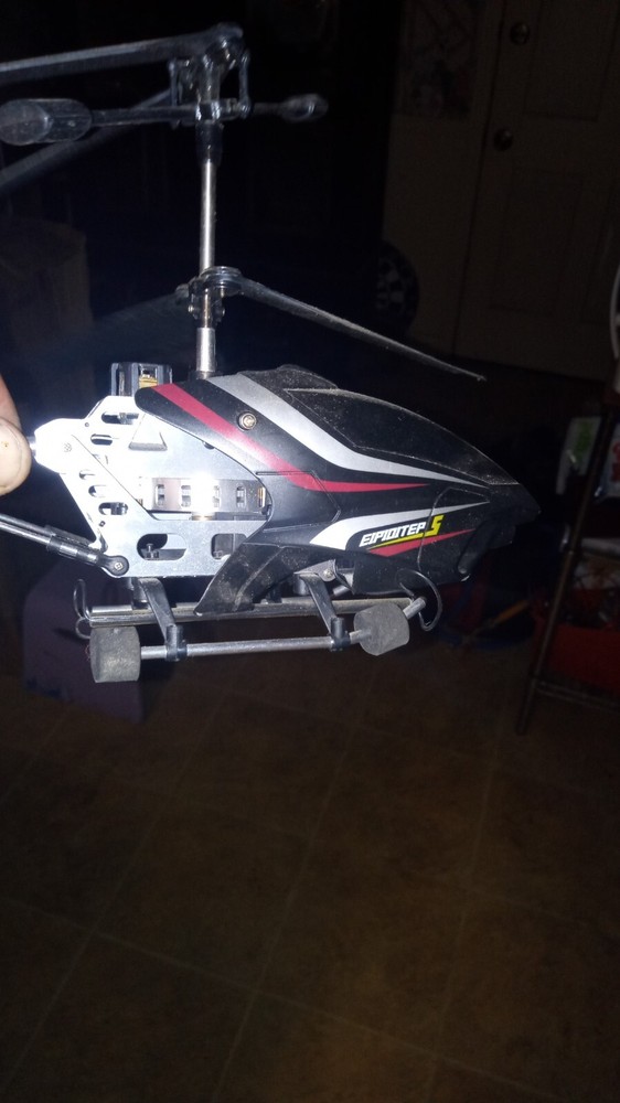 Remote Control Eipiditep 5 Gyro Helicopter (No Remote) Vg Condition