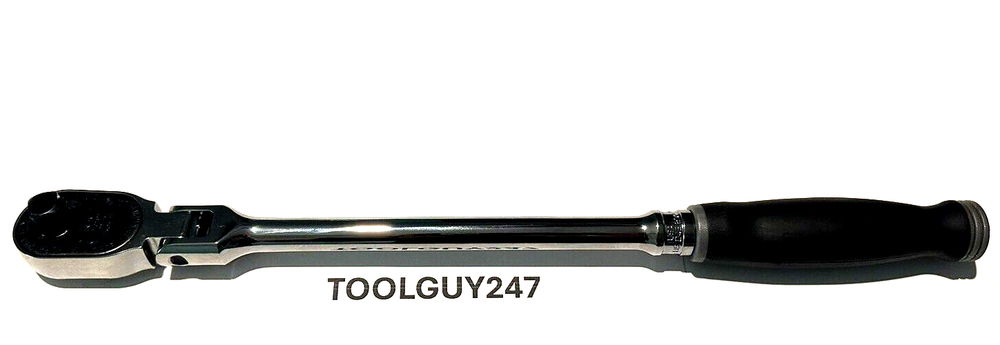 SNAP ON TOOLS DK TITANIUM 1/2" Drive Soft Grip Std Flex Head Ratchet SHF80A DT