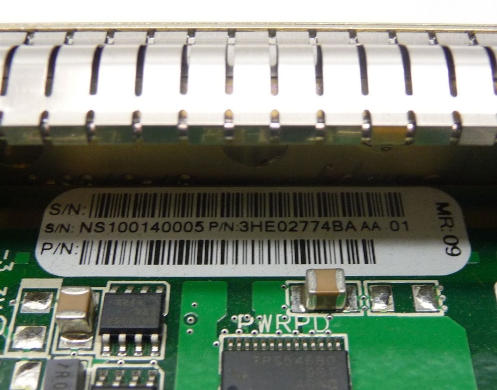 ALCATEL LUCENT 7705 SAR CSM 3HE02774BA CONTROL SWITCHING MODULE 24VDC IPUCASPFAA