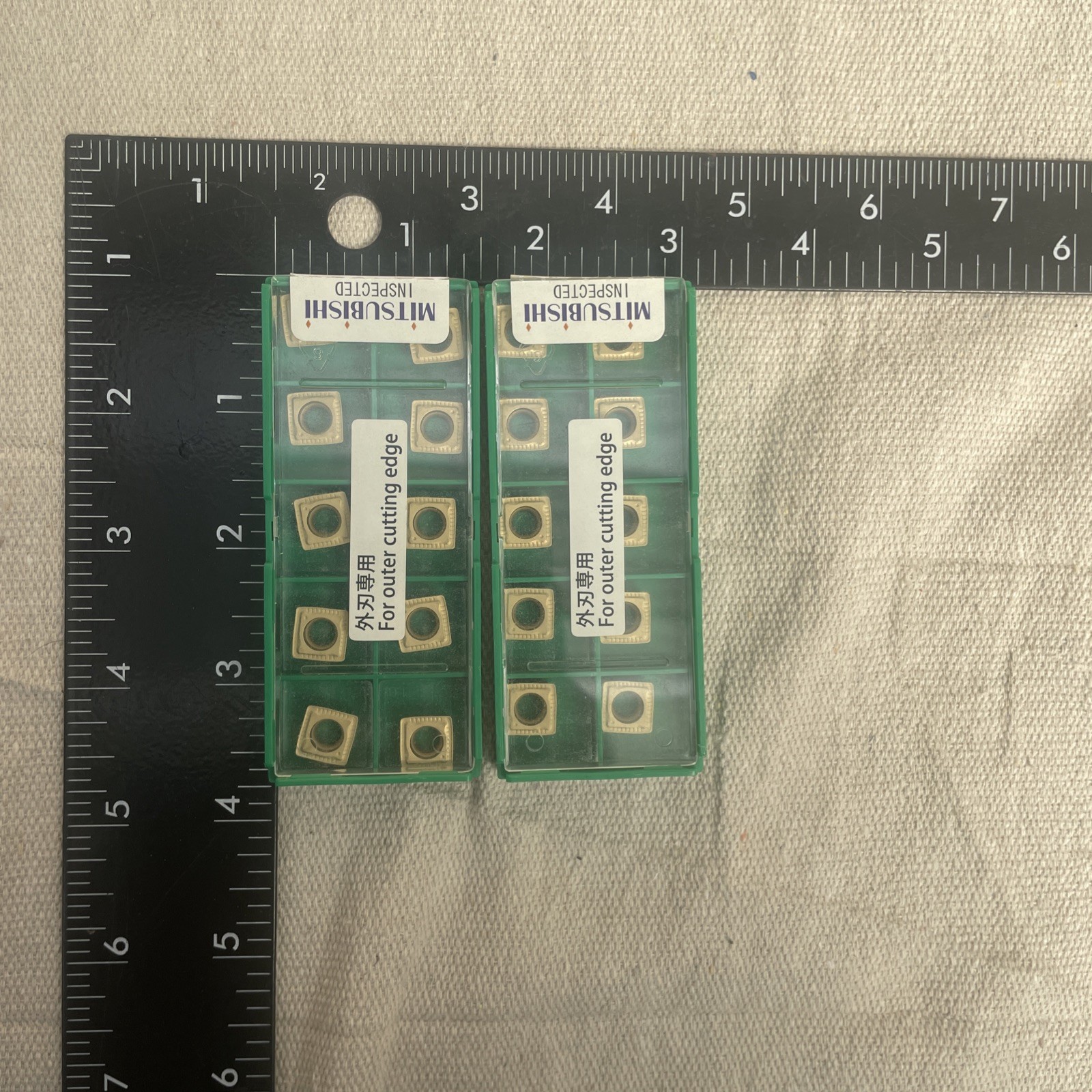Carbide inserts Mitsubishi SOMX094506-UM MC1020 - 20 inserts (invB15)