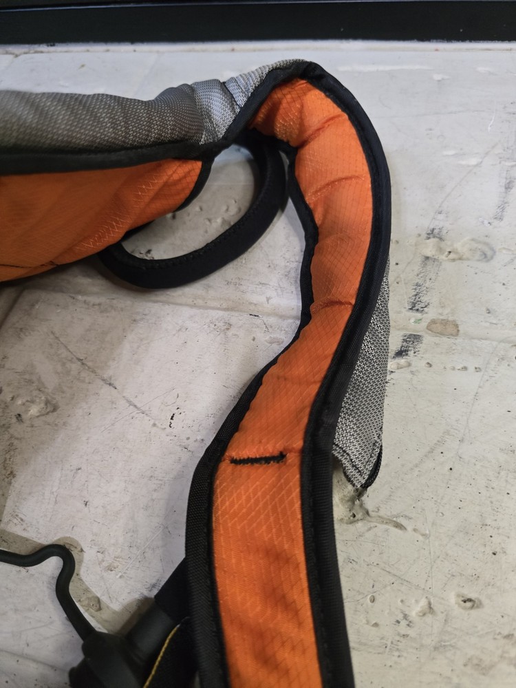 Camelback Snobowl Hydration Backpack w/ Bladder Gray Black Orange 1.5L/50oz