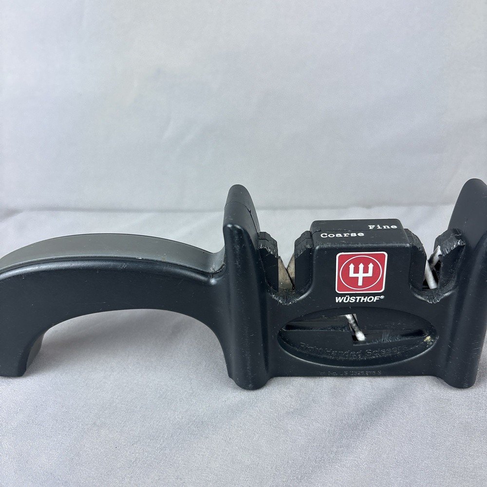 Wusthof Knife-Life Two Stage Sharpener Knives / Scissors Left & Right Hand
