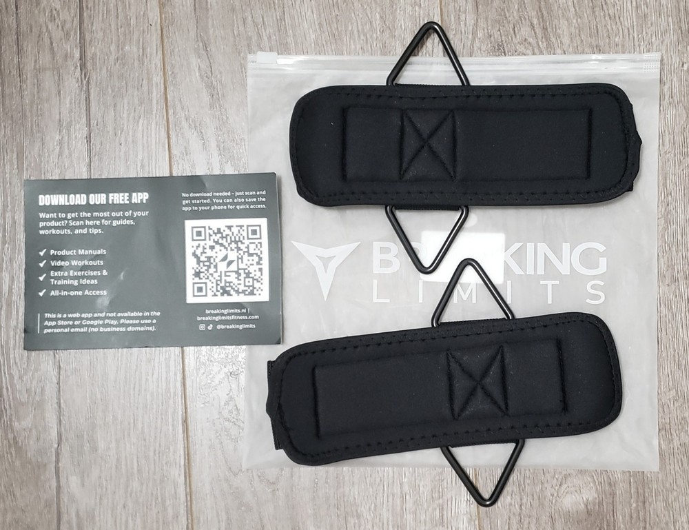 Cobra Grips Suede Lifting Straps And Breaking Limits Cable Machine Wrist Cuffs