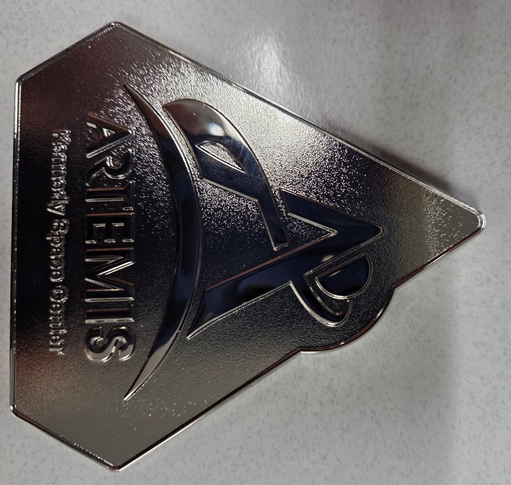 NASA Artemis 2 Challenge Coin Launch Medallion - Big