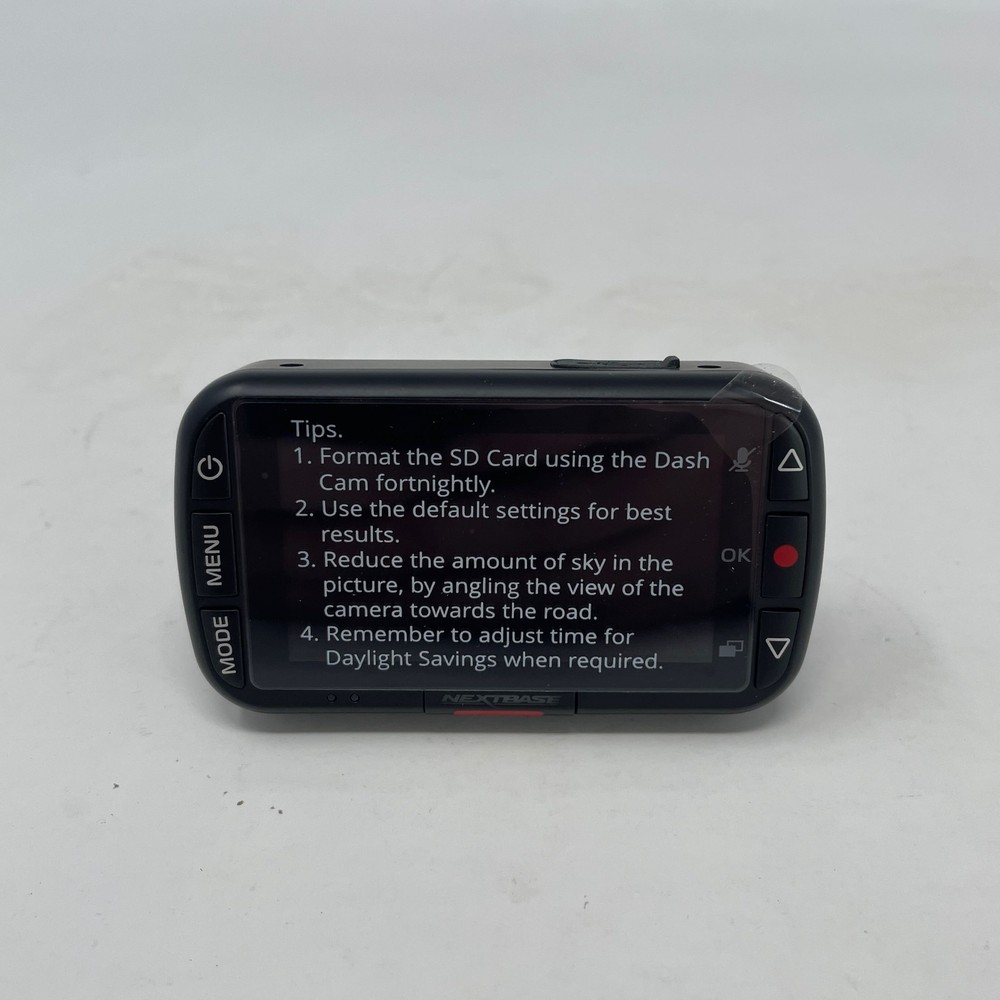 Nextbase 222 Dash Cam Black 2.5in 1080p NBDVR222