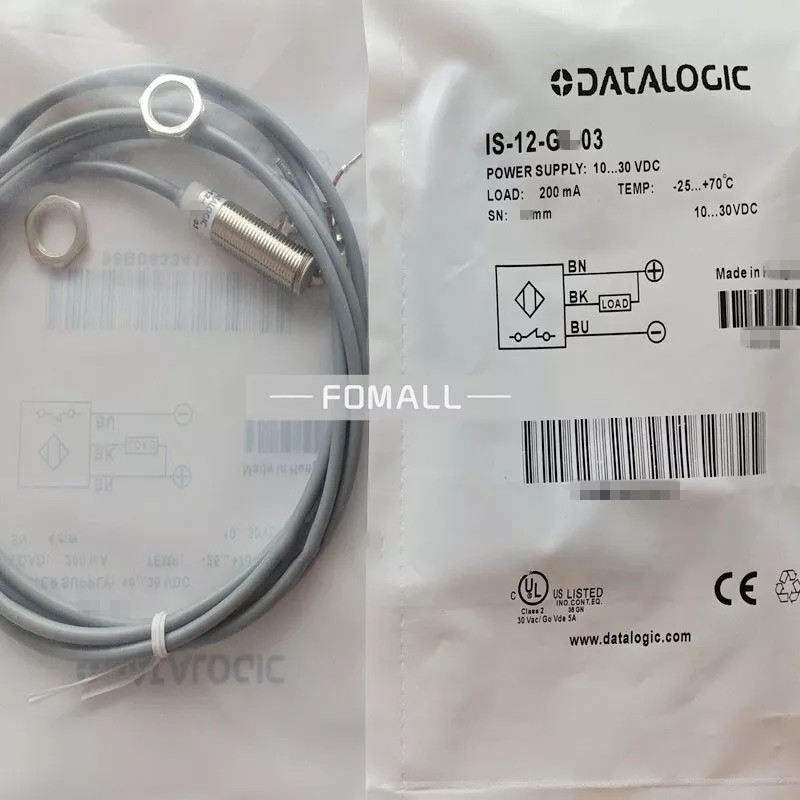 1PC NEW FOR DATALOGIC IS-12-G1-03 proximity switch sensor replacement