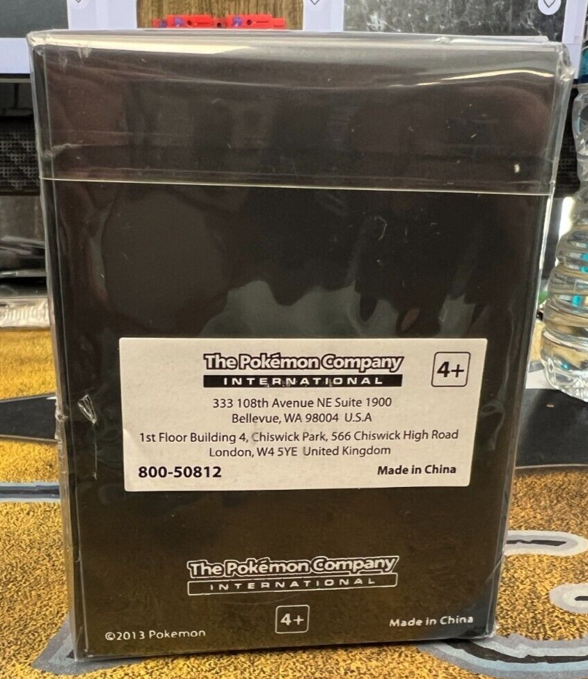 Pokemon SEALED Professor Program 2013 Black Deck Box!!