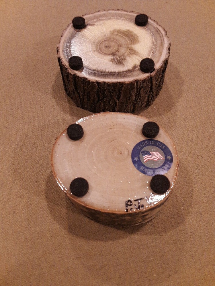 KNIFE DISPLAY STANDS, LILAC & BIRCH. (2-pcs)