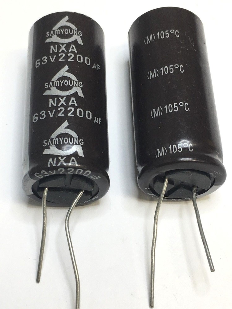 Capacitor 2200uf 63V  Electrolityc   2 pcs