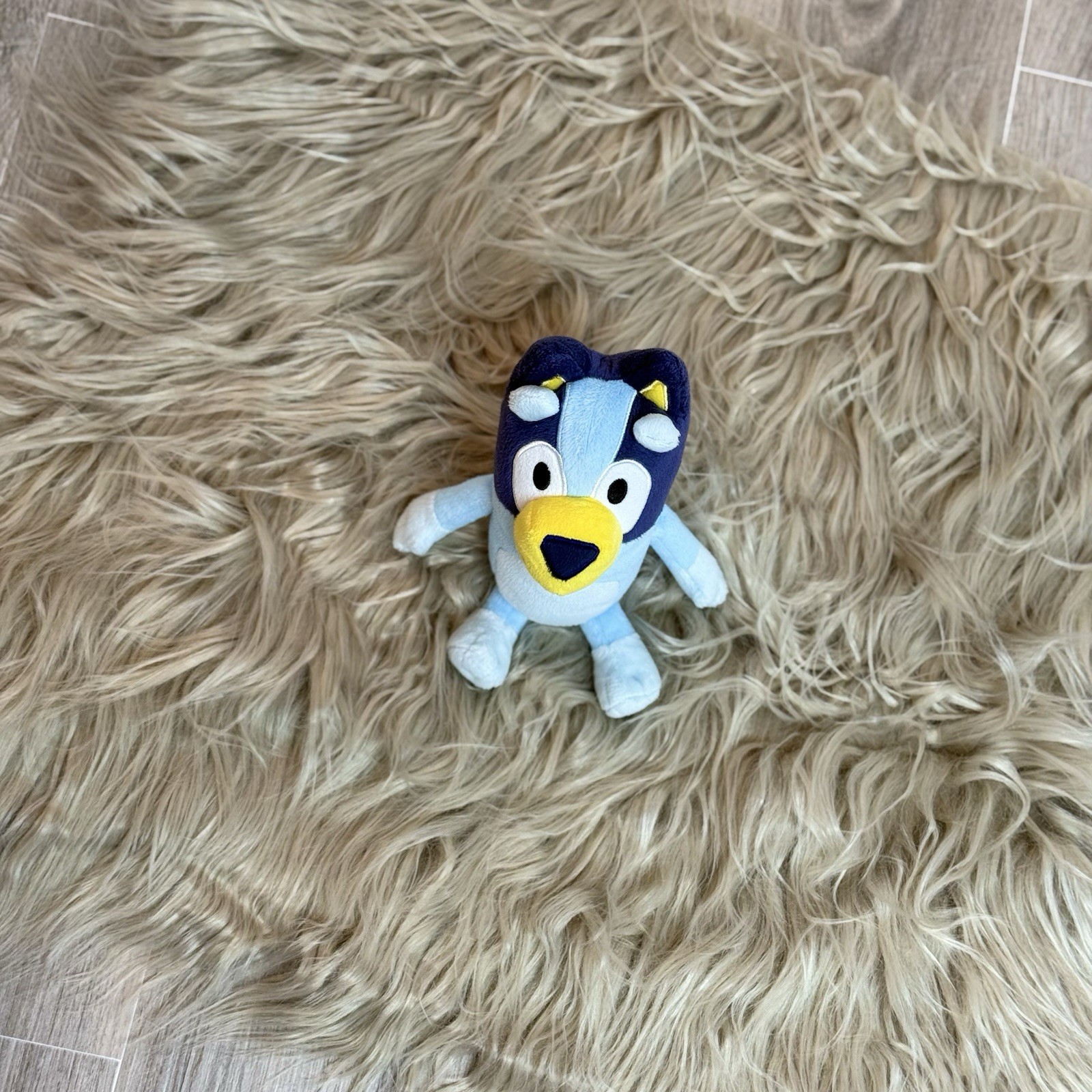 Newborn Photography Faux Fur Posing Mat - Khaki