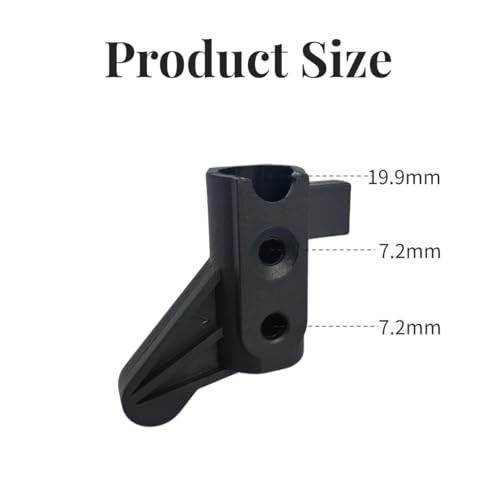 4Pcs Rollator Backrest Brackets, Backrest Pivot Brackets for Rollator,