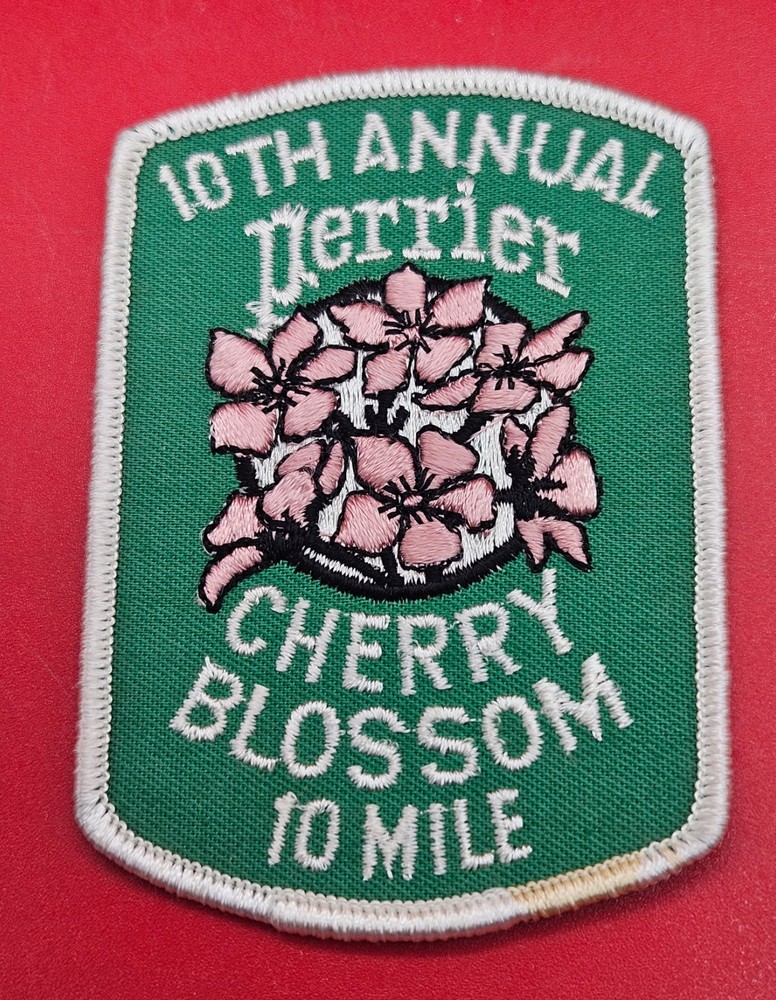 10th Annual Perrier Cherry Blossom 10 Miler Patch Washington DC