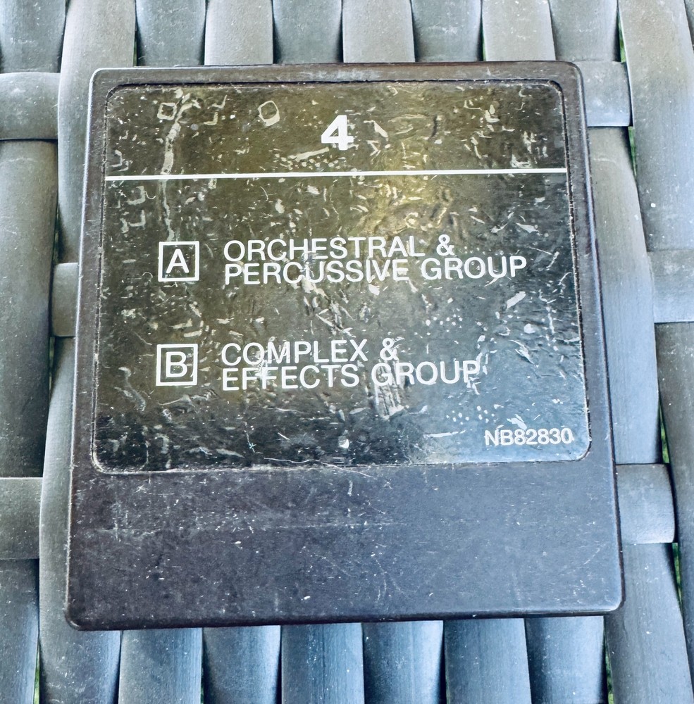 Vintage Yamaha Data ROM #2 Cartridge Orchestra, Percussion/Complex Effects Group