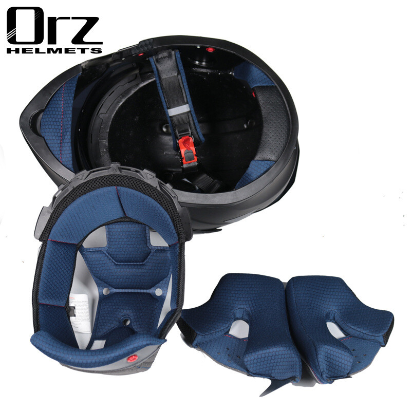 DOT-Approved Modular Racing Full-Face Motorcycle Helmet with Dual Visors