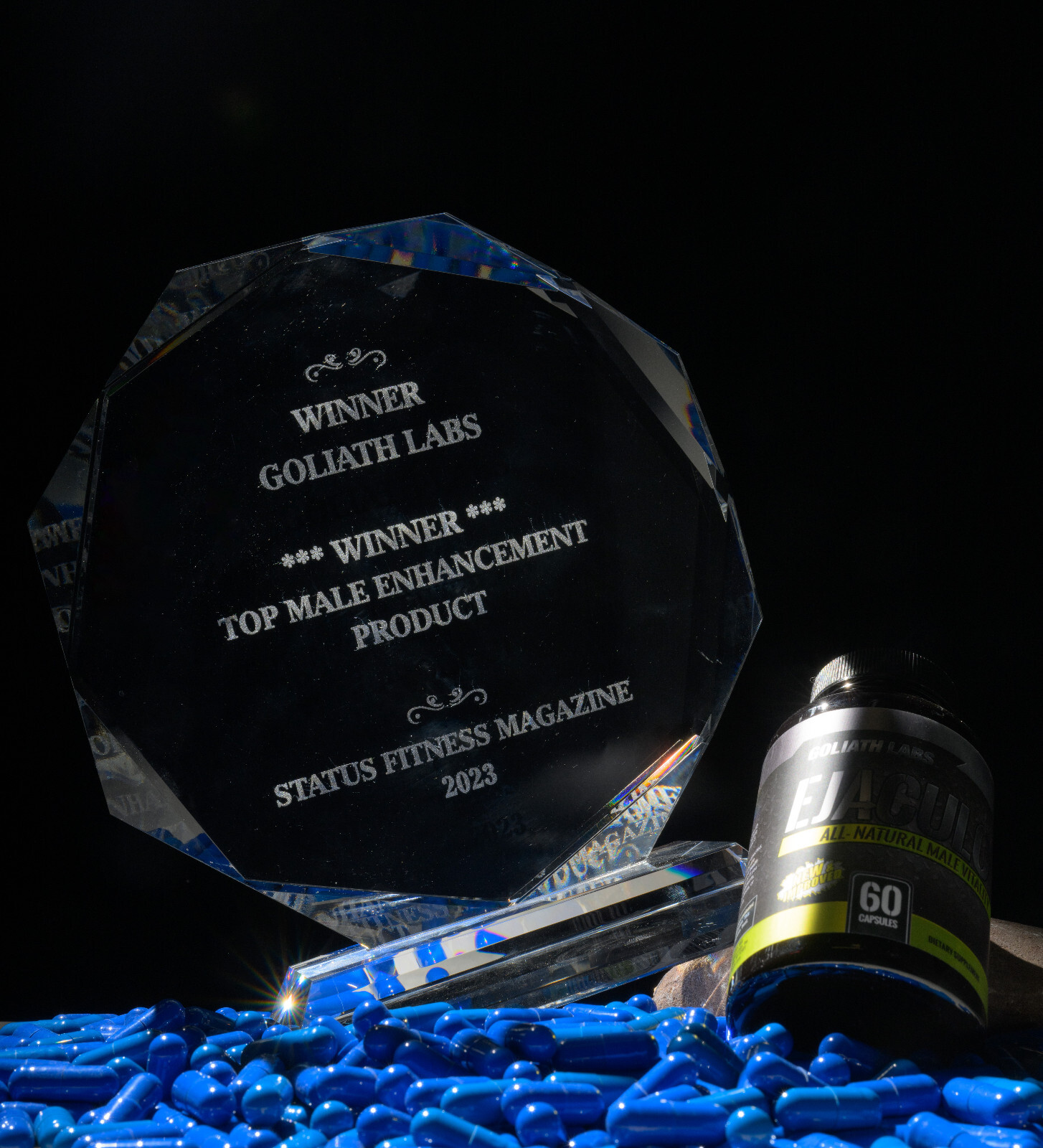 Best Enhancement, Male Supplement, Sex Pills for Men, Hard On, Ejaculoid 60 Ct