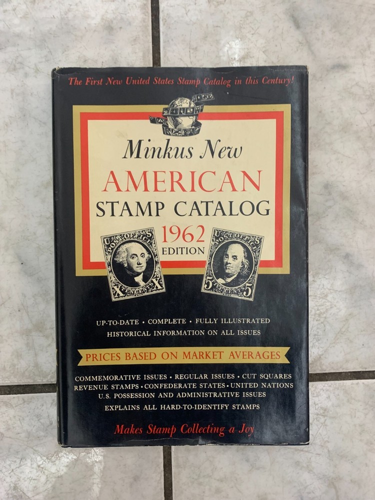 Minkus American Stamp Catalog 1962 Edition Hardcover