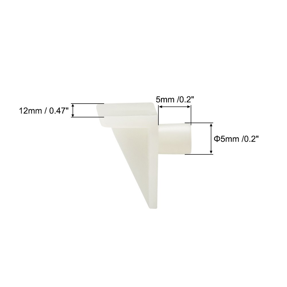 Shelf plugs support 5mm clip shelf bracket shelf support pin 20pcs