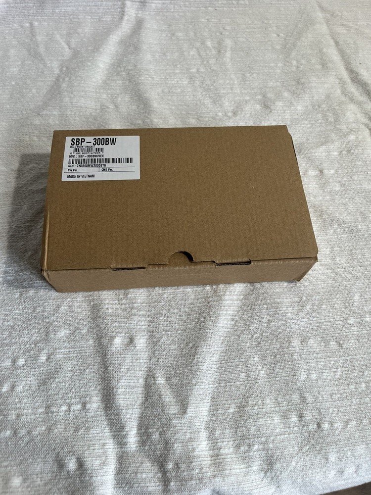 Qty 12 Hanwha Techwin SBP-300BW Wall Mount Base