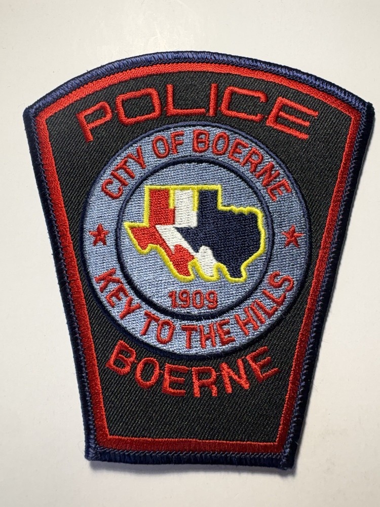 Boerne Texas Police Patch