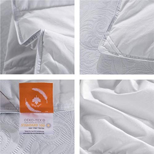 Soft Size Comforter Duvet Insert-Down Alternative Comforter Queen White