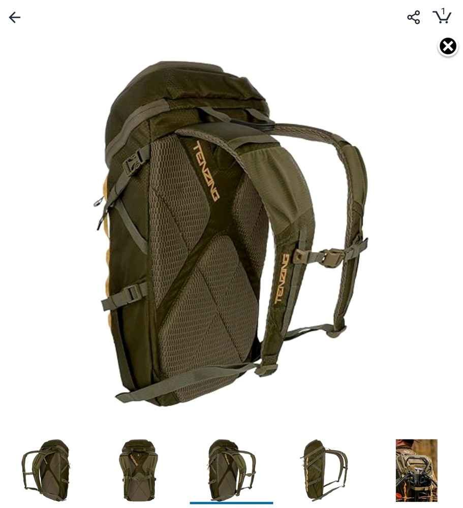 Tenzing Outdoors Day Pack - 1500 Cubic Inch