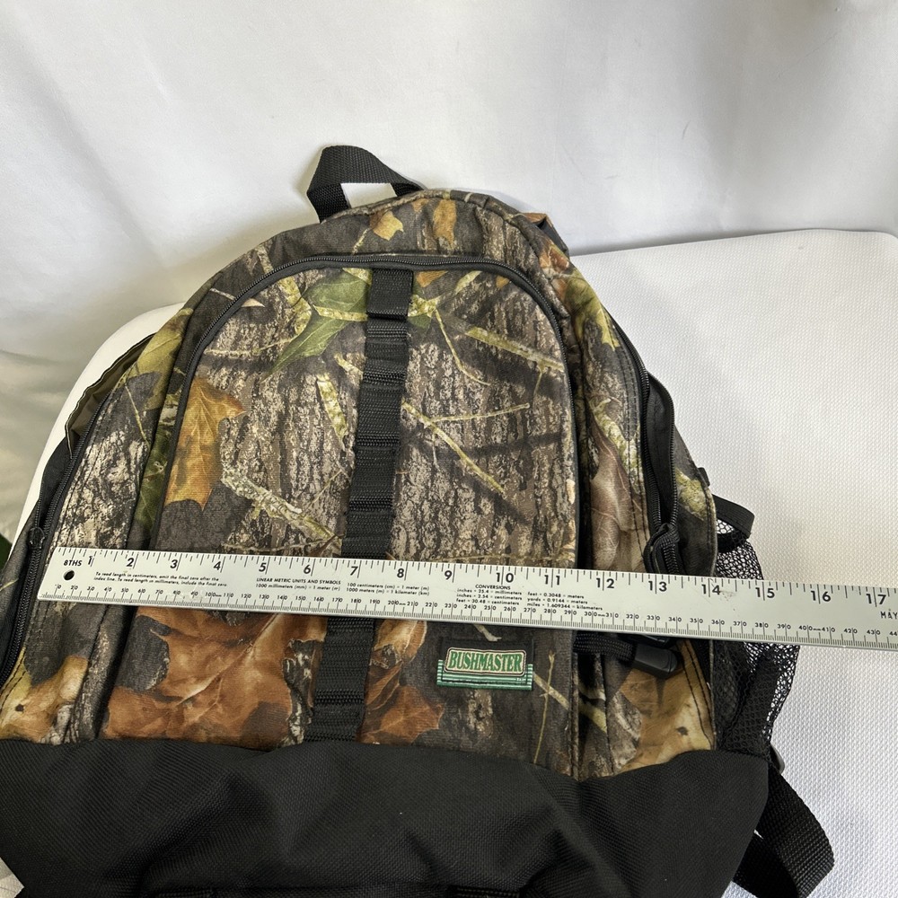 BUSHMASTER CAMO BACKPACK MOSSY OAK PATTERN Multi Pockets