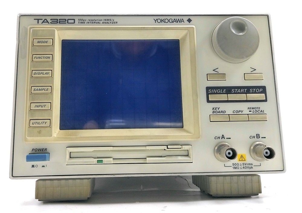 Yokogawa TA320 Time Interval Analyzer 100ps Resolution