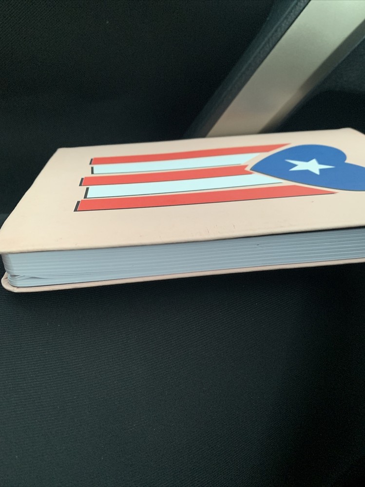 Puerto Rico Flag Blank Notebook Journal Unused