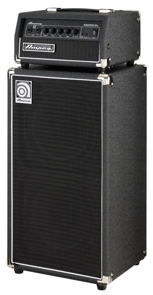 Ampeg Micro-CL Bass Stack, 100W, Black