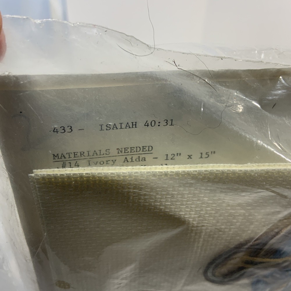 NOS Imaginating Eagle Needlepoint Kit Isaiah 40:31 #189099 They That Wait