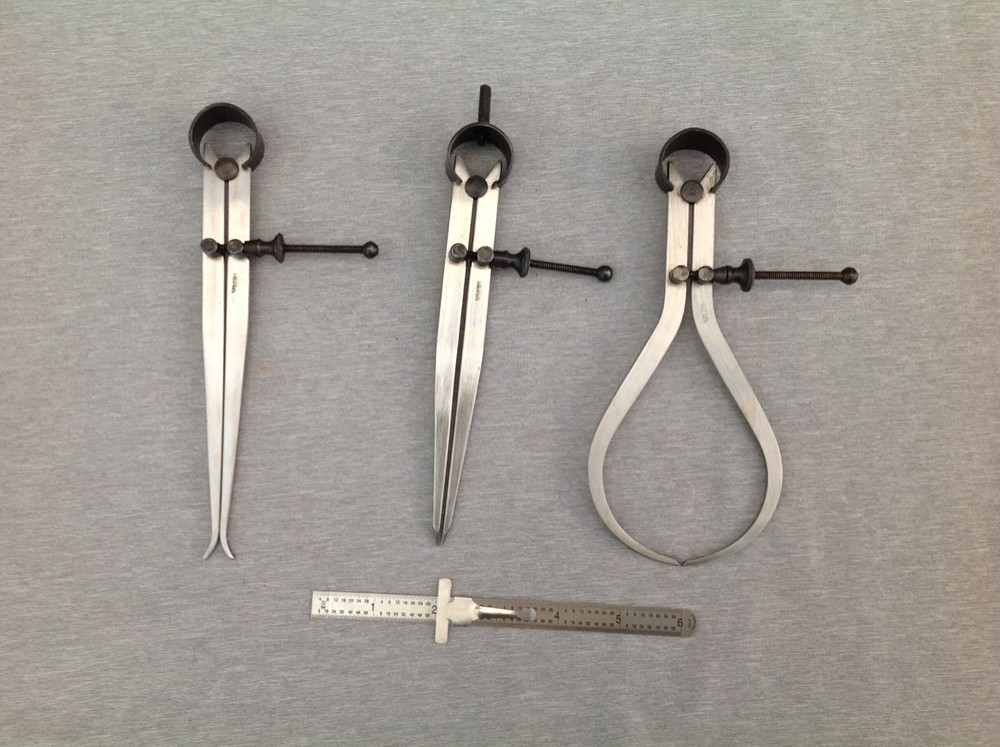 Cen-Tech 4 Piece Technical Measuring Set