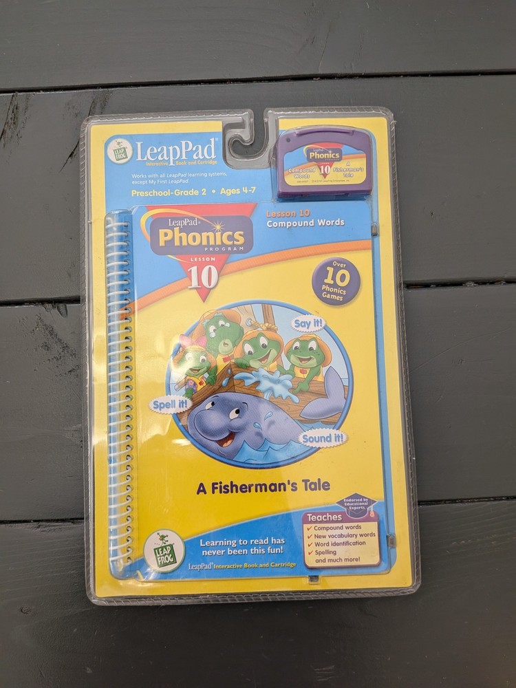 Leap Pad Phonics Program Lesson 10 A Fisherman's Tale
